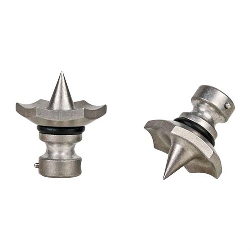 ATLAS BIPOD® Raider Cleat Feet 5-H & Super CAL malleihin, kestävä 416 Stainless Steel -rakenteella, helppo asennus ja paino vain 4.76 oz.