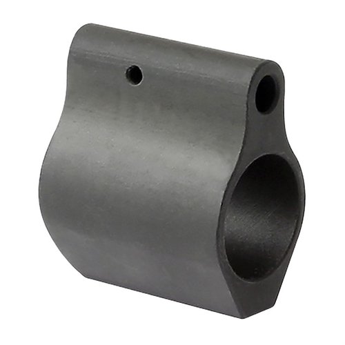 .625" Micro Gas Blockit ovat kestävästä 4140 teräksestä, matala profiili sopii useimpiin käsikahvoihin ja kiinnittyvät tukevasti kahdella set screwilla.