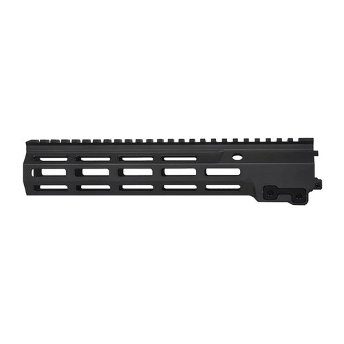 Geissele MK16 Super Modular Rail tarjoaa erinomaisen jäykkyyden, helpon asennuksen ja M-LOK™-paikat lisävarusteiden maksimaaliseen räätälöintiin.