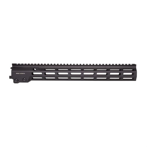Geissele SMR MK16 M-LOK tarjoaa erinomaisen jäykkyyden, helpon asennuksen ja monipuolisen mukautettavuuden M1913-picatinny-raiteilla ja M-LOK™-paikoilla.