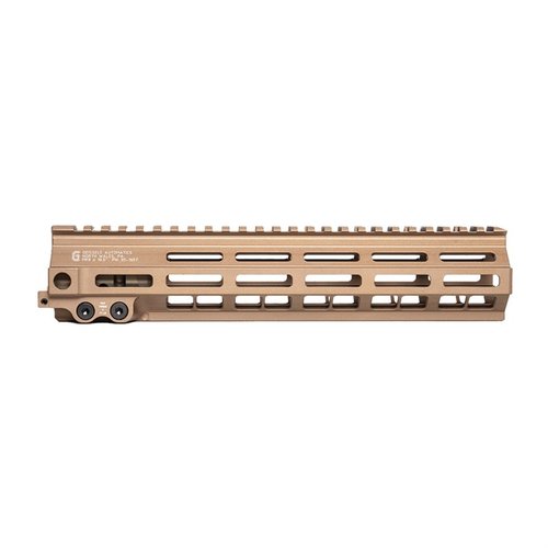 AR-15/M16 MK 8 Super Modular Rails tarjoaa kevyen, ergonomisen ja vapaasti kelluvan M-LOK-käsikahvan, joka mahdollistaa lisävarusteiden joustavan kiinnittämisen.
