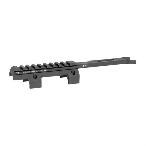 HK MP5K/SP89 TOP RAIL M-LOK mahdollistaa optiikan ja valon tai laserin kiinnittämisen helposti ilman aseiden muokkausta, valmistettu kestävästä 6061 alumiinista.