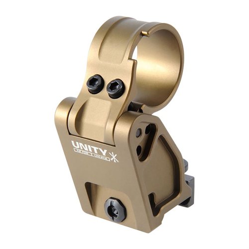 FAST FTC Magnifier Mount tarjoaa innovatiivisen Flip-To-Center -mekanismin, joka vähentää riskiä ja parantaa näkyvyyttä Aimpoint® ja 30mm suurennuslaseille.