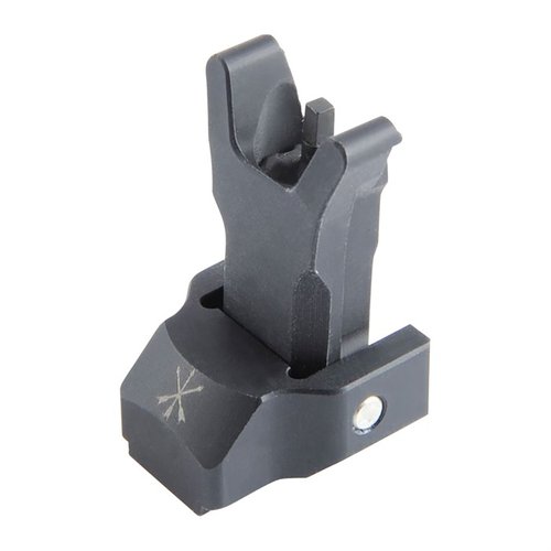 FUSION Folding Backup Iron Sight kiinnittyy FUSION Micro Hubiin, tarjoaa standardikorkeuden etusiteen, on yhteensopiva AR15 BUIS:in kanssa ja täysin säädettävä.