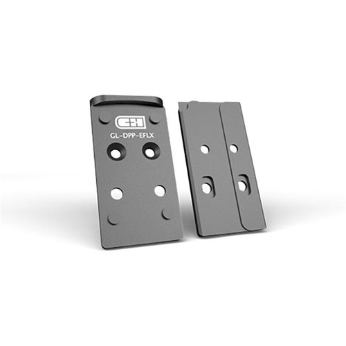 C&H Precisionin V4 MIL/LEO Optic Mounting Plate on suunniteltu MOS-valmiille Glock-pistoille, kestävä alumiini, vaihdettavat T-postit ja erinomainen kiinnitys.