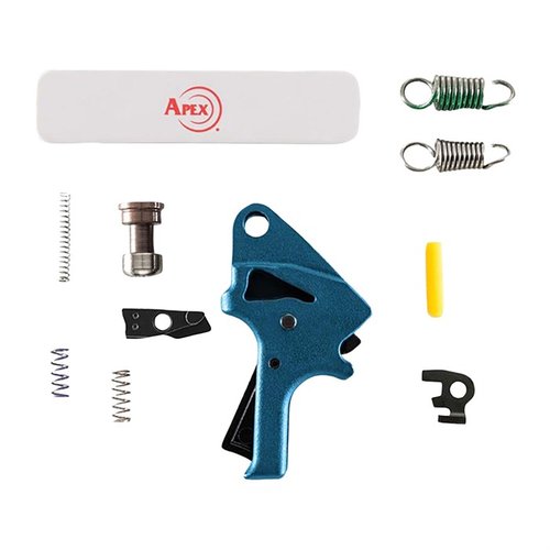 Apex Forward Set Trigger Kit parantaa M&P M2.0:n laukausta, lyhentää matkustusta ja palautusta sekä vähentää laukaisupainoa noin 2 lbs.