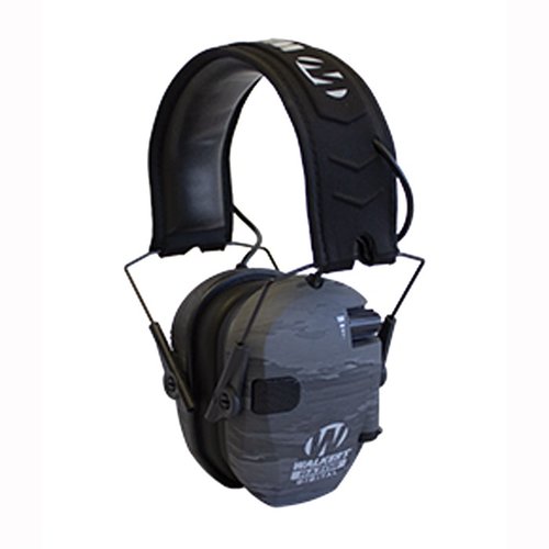 RAZOR DIGITAL EAR MUFFS tarjoavat erinomaisen äänenlaadun, aktiivisen äänenvaimennuksen ja mukautuvan muotoilun, mikä tekee ampumisesta miellyttävämpää.