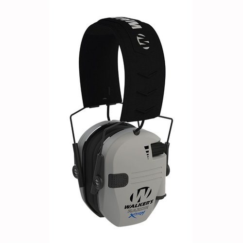 Walker's X-TRM Razor Digital Earmuffs tarjoavat huipputason äänen parannusta ja kuuntelusuojan, mukautuvan mukavuuden ja automaattisen sammutuksen.