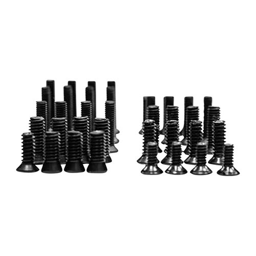 Swampfoxin ULTIMATE RED DOT MOUNTING SCREW PACK sisältää 14 erilaista ruuvipakettia, jotka ratkaisevat kiinnitysongelmat Kingslayer-, Liberty-, Justice- ja Sentinel-sightien kanssa.