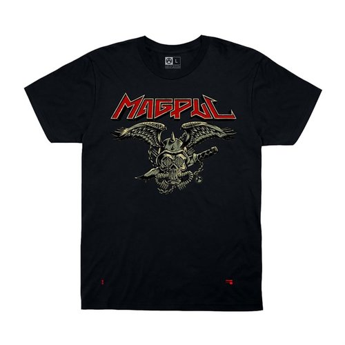 HEAVY METAL T-SHIRTS tarjoaa mukavuutta ja kestävyyttä 100 % puuvillasta, täydellinen ampujille. Saatavilla useita kokoja, myös 2XL.