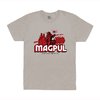 MAGPUL NONSTOP POLYMER ACTION COTTON T-SHIRT on valmistettu 100% kammitusta puuvillasta, mukava, kestävä ja saatavilla useissa kokovaihtoehdoissa.