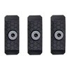 SLATE BLACK INDUSTRIES SLATE GRIP MINI PANELS 1-SLOT BLACK 3-PACK