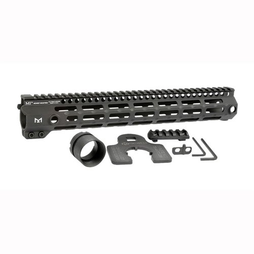 Midwest Industries AR-15 G4 Handguard M-LOK on 6061 alumiinia, viisi pituutta, M-LOK sivut, jatkuva Picatinny ylärauta ja elinikäinen takuu.