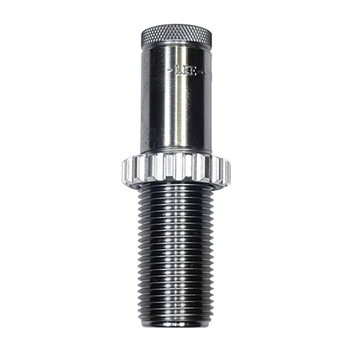 Lee Quick Trim Dies, jotka on suunniteltu käytettäväksi Lee Deluxe- ja Lee Value Trim Case Trimmerien kanssa, tarjoavat tarkkuutta ja tehokkuutta patruunoiden käsittelyyn.