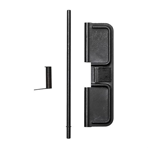 Ejection Port Cover Kit AR-15: sisältää Ejection Port Cover Doorin, Ejection Port Cover Rodin c-clipillä ja Ejection Port Cover Springin, täydellinen lisä AR15:lle.