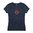 Tyylikäs ja mukava MAGPUL Women's Sun's Out CVC T-Shirt Navy Heather Small 🌊☀️. Kestävä ja kevyt, täydellinen kesään! Tilaa nyt ja nauti auringosta! 🌞👕