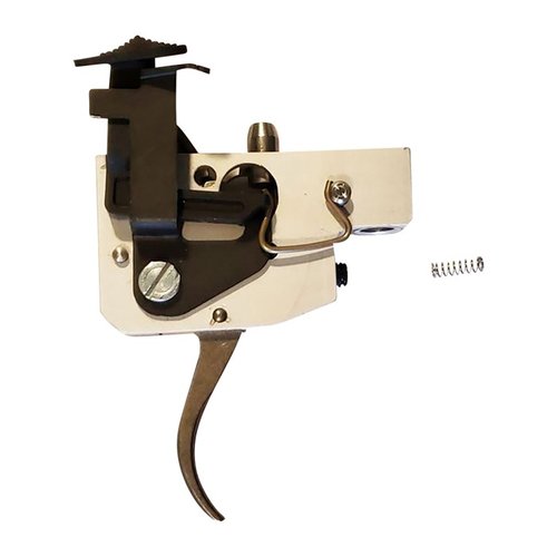 TIKKA TRIGGER SPRING parantaa laukausta 12-24 unssiin, säilyttäen tehdaslaukaisimen turvallisuuden; sinkki pinnoitus takaa pitkäikäisyyden.