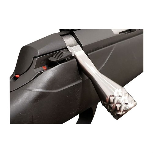 Paranna T1x:ääsi Mountain Tacticalin T1x Bolt Handle -kahvalla, joka on 0,250 tuumaa pidempi, tarjoten paremman vipuvoiman ja nopeamman toiminnan.
