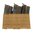 GREY GHOST GEAR 5.56MM COMPACT TRIPLE MAG PANEL, COYOTE BROWN