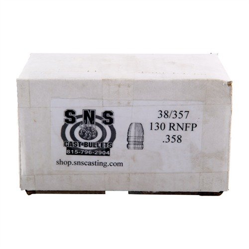 .38-kaliiperin Round Nose Flat Point -luodit tarjoavat tarkkuutta ja taloudellisuutta kilpailuhenkisille ampujille, valmistettu laadukkaasta seoksesta.