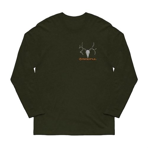 Magpul Muley Cotton Long Sleeve T-Shirt tarjoaa mukavuutta ja kestävyyttä 100% puuvillasta, täydellinen viileisiin sääolosuhteisiin ja saatavilla useissa ko'oissa.