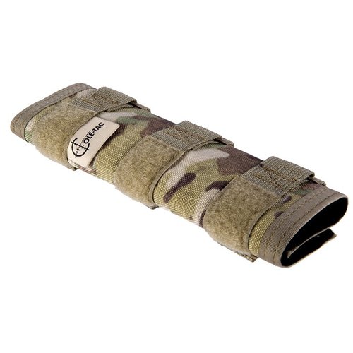 Cole-Tac Metal Python Suppressor Cover suojaa suppressoitasi, estää käden palamisen kuumasta kannesta ja vähentää miragea innovatiivisten BOA-hihnojen avulla.