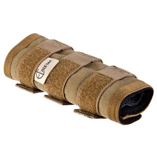 Cole-Tac HTP Suppressor Cover kestää jopa 3000°F lämpötiloja, on veden- ja tulenkestävä, ja pysyy paikallaan ainutlaatuisten BOA-hihnojen ansiosta.