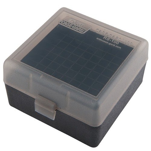 MTM CASE-GARDin FLIP TOP RIFLE AMMO BOX on valmistettu kestävästä polypropeenista, joka suojaa ammuksia vahingoilta ja pitää ne järjestyksessä 25 vuoden takuun kanssa.