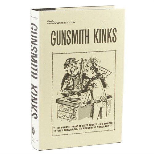 GUNSMITH KINKS® VOLUME I tarjoaa 504 sivua ammattilaisten salaisuuksia, käytännön vinkkejä ja ohjeita aseiden huoltoon ja korjaukseen.