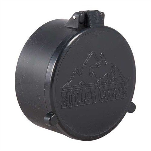 Säänkestävät, pölytiiviit ja kosteudelta suojatut FLIP-OPEN OBJECTIVE LENS COVERS suojaavat kiikarin linssejä vaurioilta ja avautuvat helposti sormipaineella.