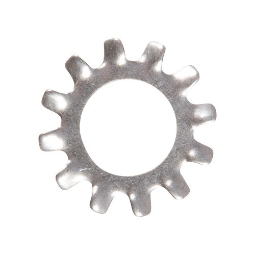AR-15 A4 LOCK WASHER on valmistettu hopeanvärisestä ruostumattomasta teräksestä, joka takaa kestävyyden ja luotettavan kiinnityksen Colt AR15-A4:lle.
