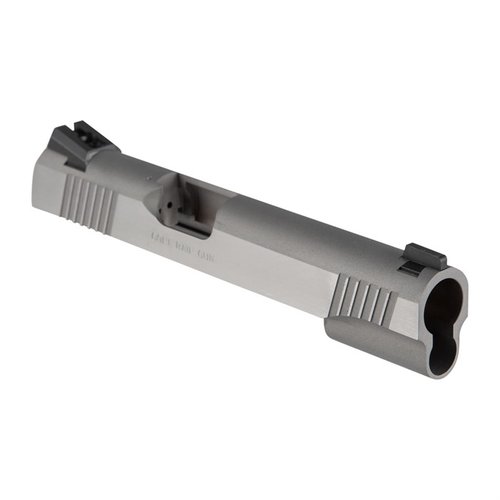 1911 GOVERNMENT RAIL SLIDE tarjoaa erinomaisen tarkkuuden ja luotettavuuden 1911 Government -malleille, parantaen ampumakokemustasi.