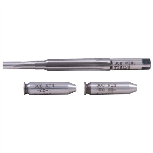 .308 Chamber Reaming Kit sisältää laadukkaan reamerin ja tarkat headspace-mittarit, jotka helpottavat uuden piipun kampeamista turvallisesti ja tarkasti.