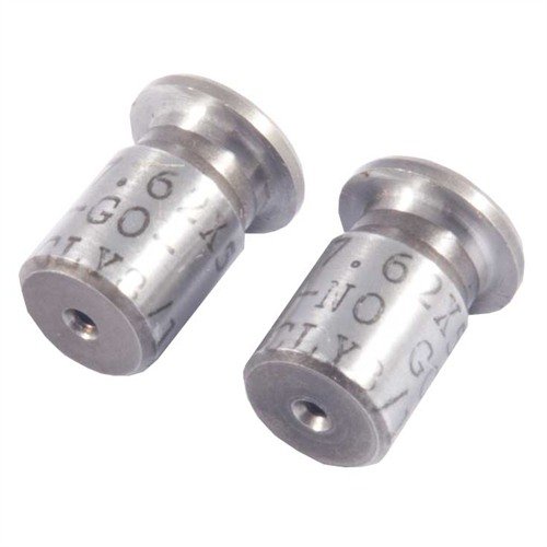 CLYMER Go & No-Go Headspace Gauge Setit tarjoavat tarkkaa mittausta ja turvallista toimintaa, sisältäen sekä Go- että No-Go-mittarit kestävässä säilytyksessä.