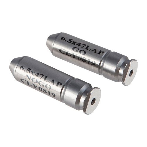 CLYMER Go & No-Go Headspace Gauge Set takaa tarkan mittauksen ja turvallisen toiminnan, sisältäen sekä Go- että No-Go-mittarit yhdessä kestävässä kotelossa.