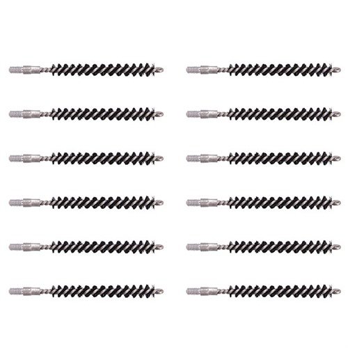 DEWEY Copper Eliminator Bore Brushes tarjoavat alumiiniset osat, jotka estävät väärät kuparisaastumisen merkit, ja nylonharjakset puhdistavat hellävaraisesti.