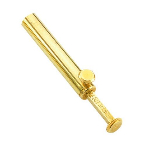 Traditions Revolver Powder Measure on tarkka ja kestävä väline, joka helpottaa patruunoiden lataamista ja takaa tasaisen ja turvallisen annostelun.