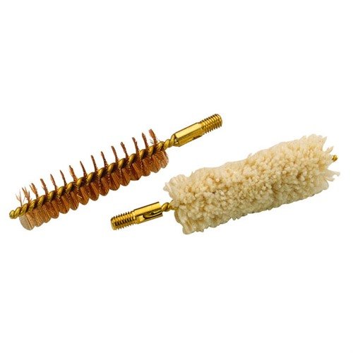 .50-kaliberin Bronze Bristle Bore Brush & Cotton Swab tarjoaa tehokkaan puhdistuksen ja huollon aseellesi, varmistaen optimaalisen suorituskyvyn ja pitkäikäisyyden.