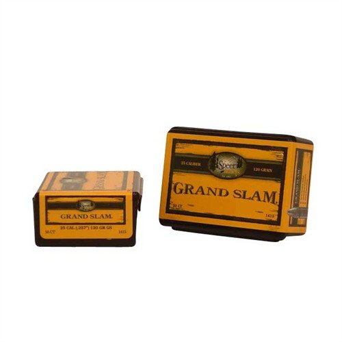.25 .257 120gr SP GrandSlam - tehokas ja tarkka luoti, joka takaa erinomaisen läpäisykyvyn ja pysäytysvoiman, täydellinen valinta metsästykseen.