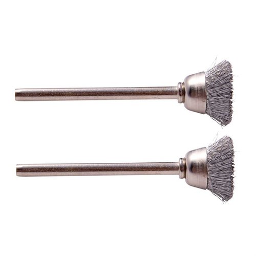 DREMELin #442 WIRE BRUSH - 2-PAK tarjoaa tehokkaan ratkaisun ruosteen ja korroosion poistamiseen sekä metallipintojen kiillotukseen. 1⁄8