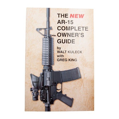 Uusi AR-15 Complete Owner's Guide tarjoaa 275 sivua selkeää tietoa, yli 400 kuvaa ja käytännönläheisiä neuvoja AR-15:n valintaan ja käyttöön.