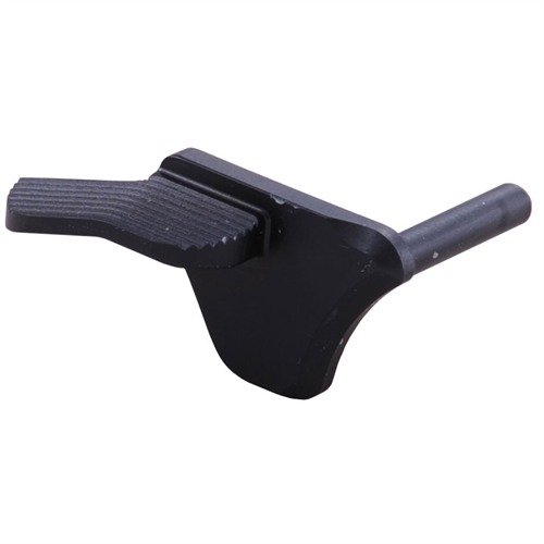 Laajennettu thumb safety on valmistettu kestävästä teräksestä, ergonominen muotoilu takaa nopean ja varman käytön stressaavissa tilanteissa.