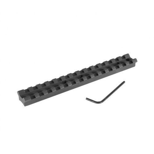 EGW Benelli Super Nova Scope Bases tarjoavat monipuolisuuden yhdelle Picatinny-kiinnitykselle ilman porausta, valmistettu kestävästä 6061 T6 alumiinista.