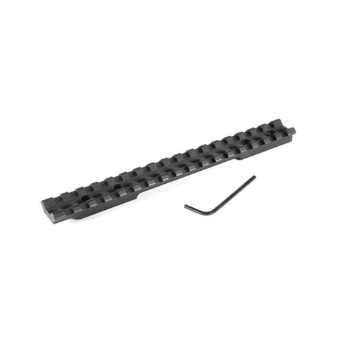 EGW Browning A-Bolt Long Action Scope Bases tarjoavat yhden osan Picatinny-kiskon, joka mahdollistaa helpon silmän etäisyyden säädön ja erinomaisen joustavuuden.