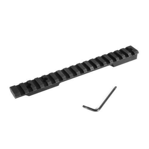 EGW Weatherby Mark V HD Scope Bases tarjoavat kestävän ja monipuolisen Picatinny-raudan, joka on helppo asentaa ilman porausta, parantaen tarkkuutta.