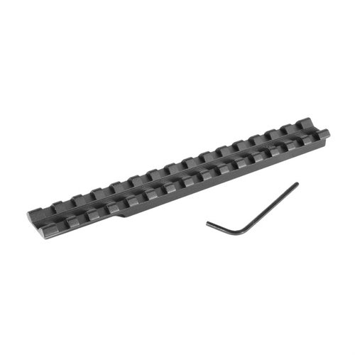 EGW Ruger 10/22 1-kappaleen Picatinny-kisko tarjoaa joustavuutta, helpon asennuksen ilman porausta ja tarkkaa valmistusta 6061 T6 alumiinista.