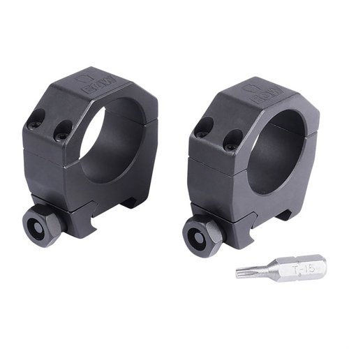 .990" Medium Keystone Series - kestävä, USAs valmistettu 30mm kiikarin rengas, joka tarjoaa erinomaisen arvon ja helpon asennuksen picatinny- ja weaver-railille.