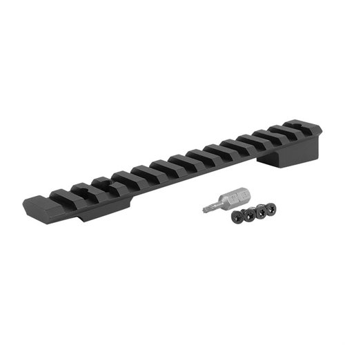 EGW:n Savage 99 HD Picatinny scope mount tarjoaa joustavuutta kiinnityksessä, on kestävä Type III anodisoinnin ansiosta ja valmistettu Yhdysvalloissa.