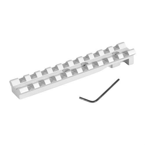 EGW Ruger Revolver Scope Bases tarjoavat helpon ja nopean asennuksen ilman porausta, tarkkuus valmistettu alumiinista, yhteensopiva Picatinny- ja Weaver-kiinnikkeiden kanssa.