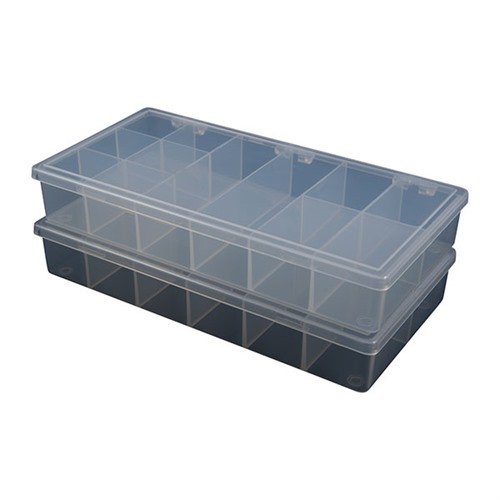 Kestävät, läpinäkyvät COMPARTMENT BOXES -laatikkosarjat helpottavat sisällön tunnistamista. Erityinen polypropylene ei murru ja kestää öljyjä ja liuottimia.